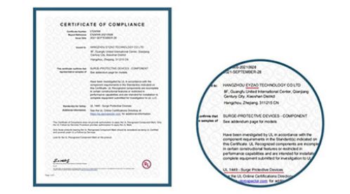 防雷器ul認(rèn)證廠家-MOV無(wú)損篩選穩(wěn)定性好【杭州易造】