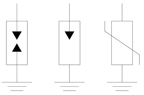 浪涌保護(hù)器符號(hào)